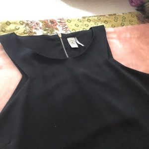 Paper Crane Black Blouse